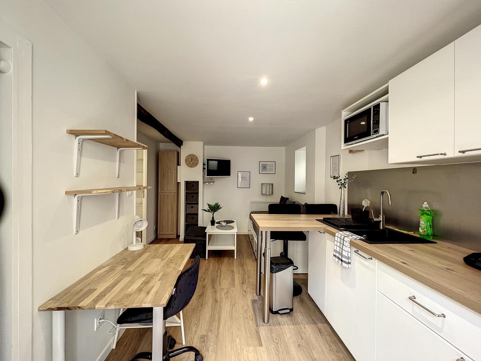 Les Bords Du Clain - Entree Autonome Studio Poitiers Exterior foto