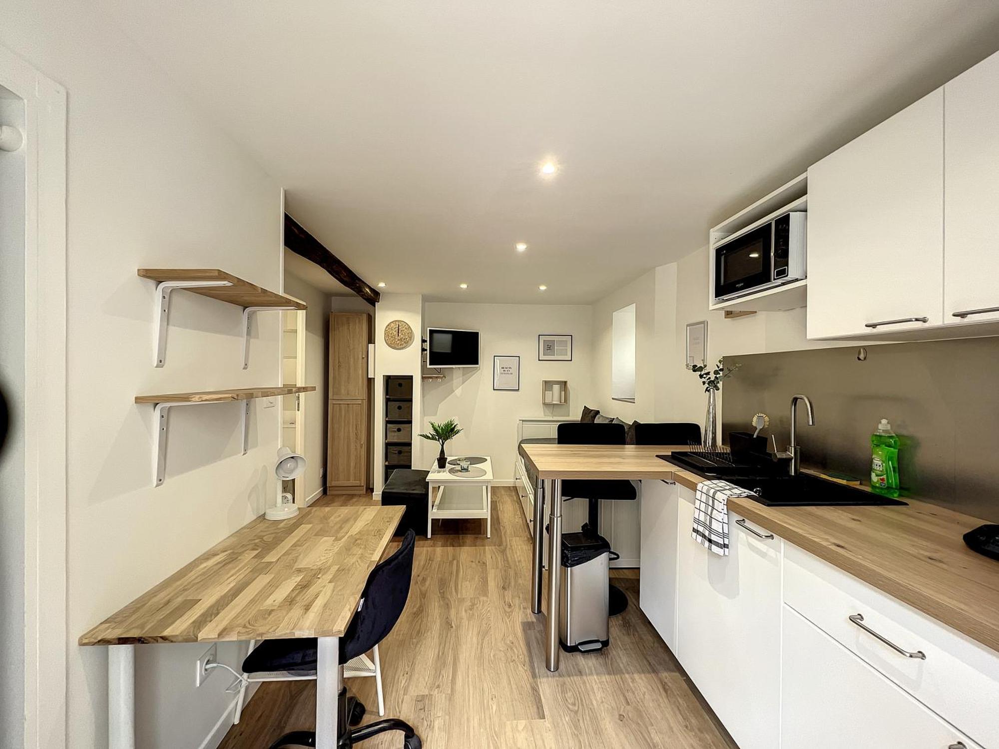 Les Bords Du Clain - Entree Autonome Studio Poitiers Exterior foto